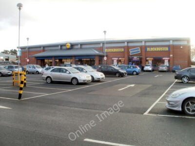 Photo 6x4 Lidl and Blockbuster, central Hereford A building on the north  c2011
