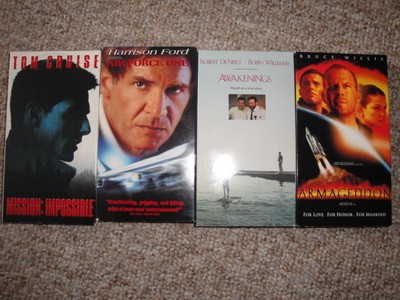 Lot Of 4 VHS Movies
