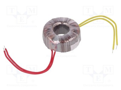 Transformer: Toroidal 0.6kg 2.9A 12V 230VAC 35VA Ø: 75mm TST 35/001 Toroidal