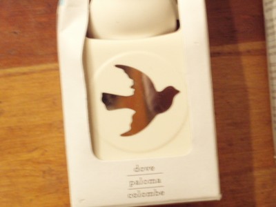 NEW Martha Stewart Crafts MONARCH BUTTERFLY and BIRD PUNCHES Punch - LOT OF 2