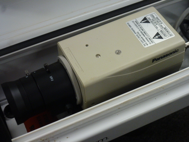 VIDEOLARM SURVEILLANCE PANASONIC CAMERA w/ WEATHER RESISTANT OUTDOORS HOUSING