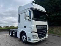 2019 19 DAF XF 480 Euro 6 6x2 super space tractor unit alloys double bunk