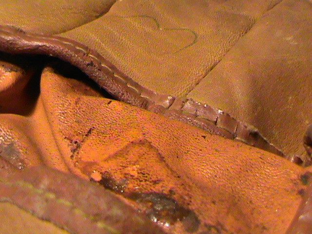 Vintage Baseball Glove Mitt Hand Formed Grease Pocket Professional Model GC1313