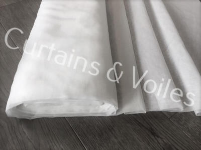 White Muslin Linen Voile Fabric Roll 150cm Wide Wedding Event