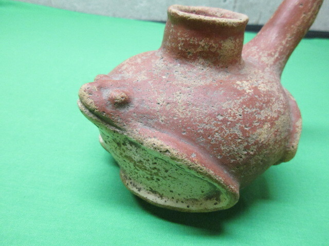 Authentic Native American Frog Effigy Teapot Artifact Arkansas 4