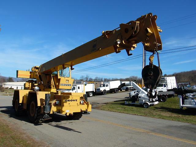 1978 GROVE RT-522 CRANE 22 TON ROUGH TERRAIN