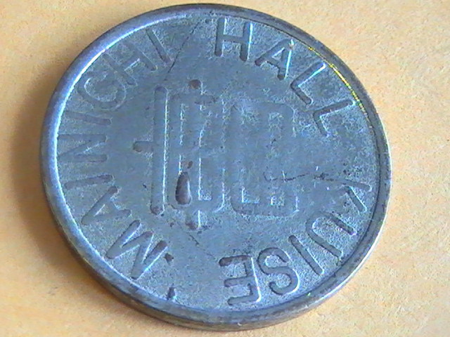 JAPAN KUISE MAINICHI HALL TOKEN