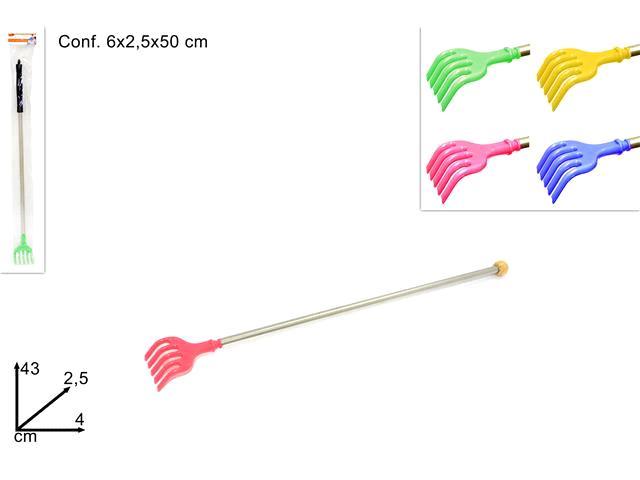 Grattino Gratta Schiena Grattaschiena 43cm Massaggiatore Relax No Stress dfh