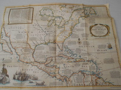 1977 MAP COLONIZATION AND TRADE IHN THE NEW WORLD NATIONAL GEOGRAPHIC (6)