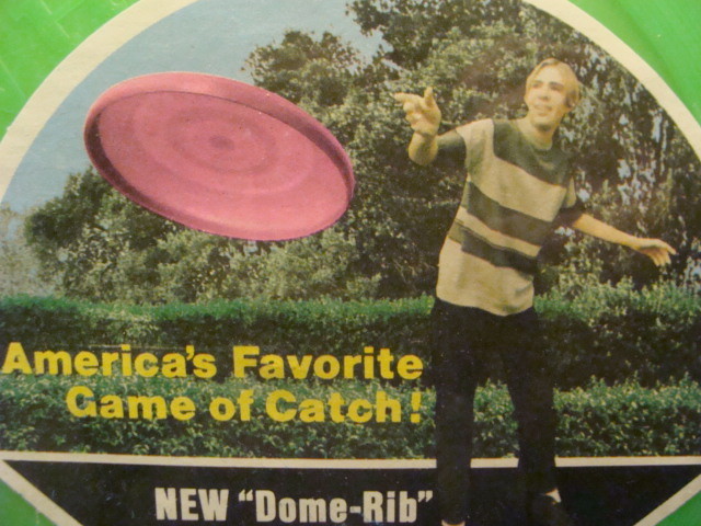 ORIGINAL -- unused -- 1970 -- WHAM-O mfg -- FRISBEE - Green - #132