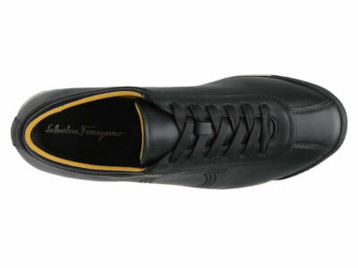 Pre-owned Ferragamo Salvatore  Spring Men's 726619 Black Sneaker Size 6 M Msrp $850