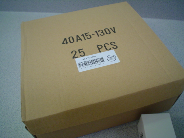 40A15/CL, 130-volt CLEAR Incandescent Light Bulbs  Appliance Bulbs 40-watt (25)