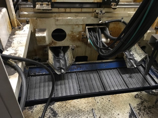 CNC HORIZONTAL MACHINING CTR DAEWOO DHC400 10K RPM RIGID TAP COOL THRU SPL FANUC