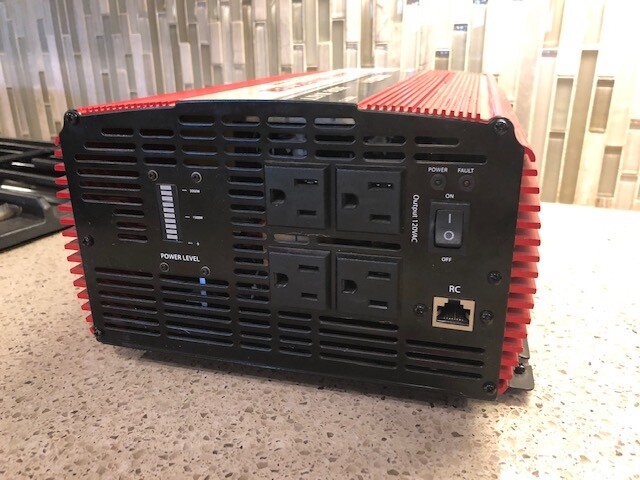 Vector 3000 Watt Power Inverter VEC051D - LIKE BRAND NEW - no box