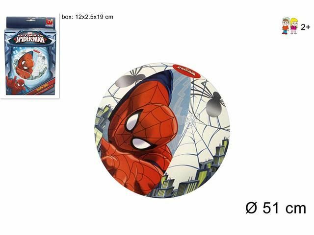 Palla Pallone Gonfiabile Spider-Man 51cm Bambini Mare Piscina Estate dfh