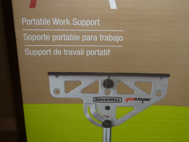 NEW Rockwell Jaw Stand Portable Work Support Clamp Stand Brace RK9033 Jawstand