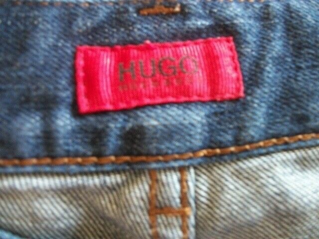 Pantalon Femme Jeans Bleu Brut Stretch Hugo Boss W27 L34 38 40fr A53 Ebay
