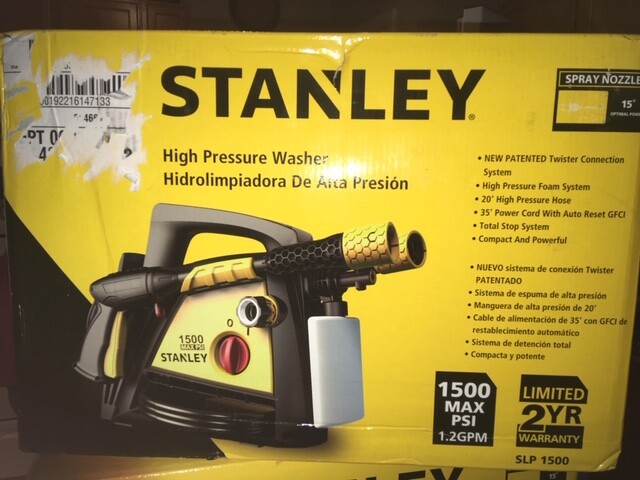 STANLEY  Electric Pressure Washer