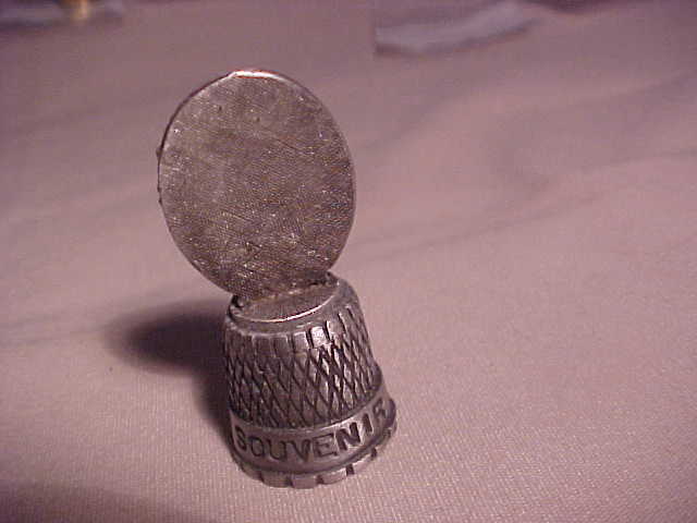 Cumberland Falls Collectors Souvenir Pewter Vintage Thimble