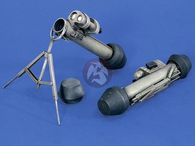 Verlinden 120mm 1/16 M47 Dragon US Anti-Tank Missile Launcher [Resin kit] 710