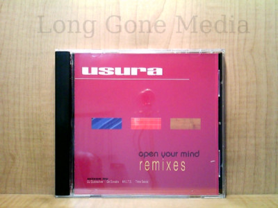 Open Your Mind (Remixes) by U.S.U.R.A. (CD, Remainder, Maxi, 1997)