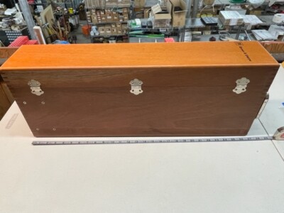 Brown & Sharpe 599-583-9996 Wood Case for 18'' Vernier Height Gage Vintage!