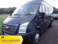FORD TRANSIT 2.2 TDCi 430 HDT RWD MINIBUS - 2 OWNERS - FSH - PLUS VAT - Blue Man