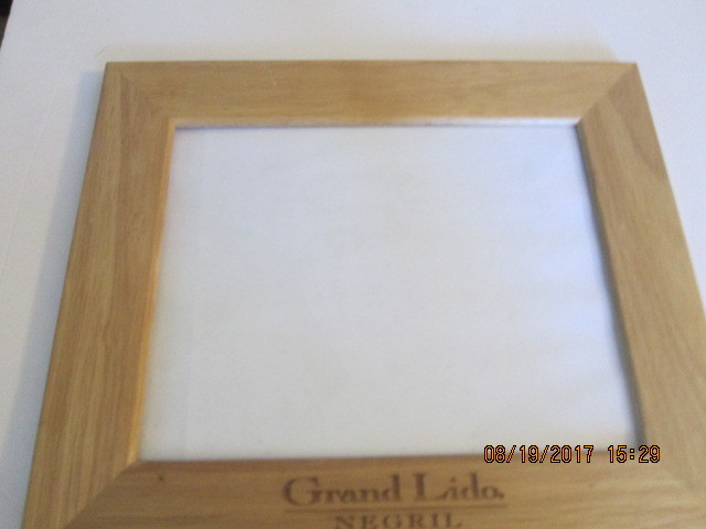 8x10 Wooden Frame Grand Lido Negril Resort & Spa pre-owned