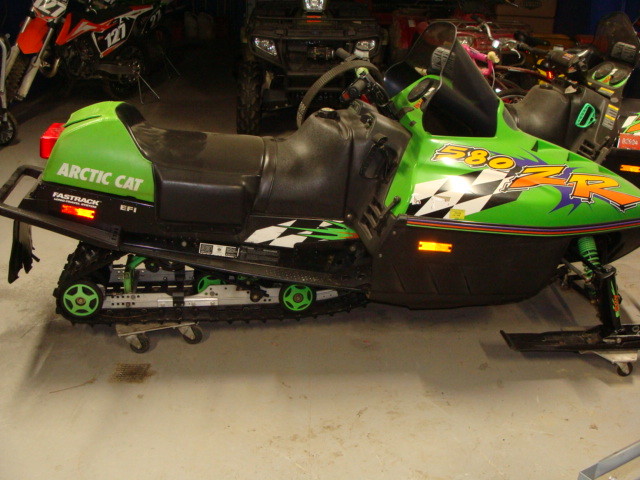 1997 artic cat zr 580