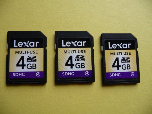Carte Memoire Lexar Hc 4gb Shdc - Lot De 3