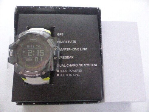 Pre-owned Casio G-shock G-squad Gbd-h1000-1a7jr Step Tracker Bluetooth In Box
