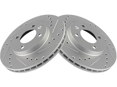 Front Brake Rotor Set For 1986-1988 VW Scirocco 16-Valve 1987 QD526FG