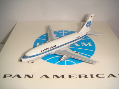 航空機・ヘリコプター AeroClassics 1/400 PAN AM DC-7 N752PA RARE AeroClassics 1:400 Pan American DC-7 