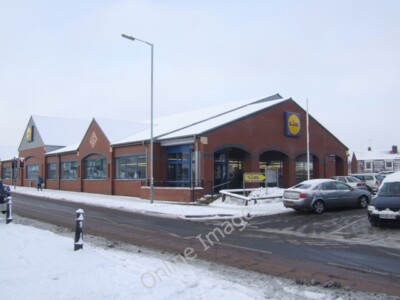 Photo 6x4 Lidl store in Blackhalve Lane Wednesfield Popular on the snowy  c2010