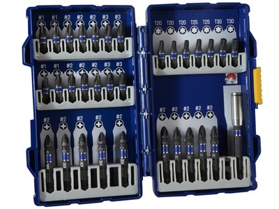 IRWIN Pro Impact Screwdriver Bit Set 32 Piece in Carry Custodia PH PZ Torx