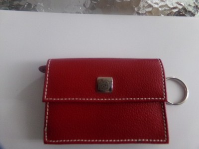 Liz Claiborne Accessories Wallet/Change Purse w/Key Ring - NWOT