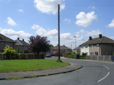 Photo 6x4 Newall Crescent Hemsworth/SE4213  c2009