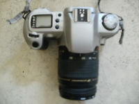 Canon EOS 500. 35mm film camera. 