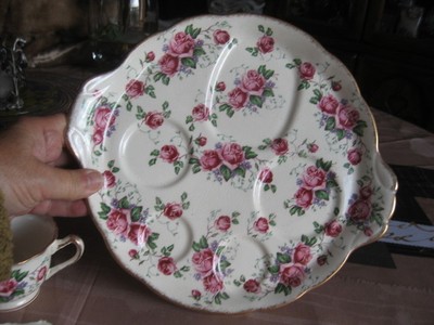 #22  tea set James Kent longton made in England #4040 with roses