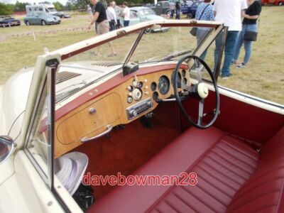 PHOTO  JOWETT JUPITER AT THE MAXEY CLASSIC CAR SHOW (2) - AUGUST 2021 THIS JOWET
