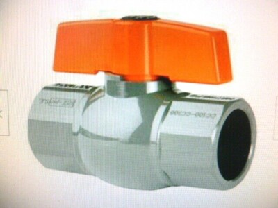 Hayward QV1T125SE Series QV QIC2 Compact Ball Valve, Socket End, 1-1/4'' Size