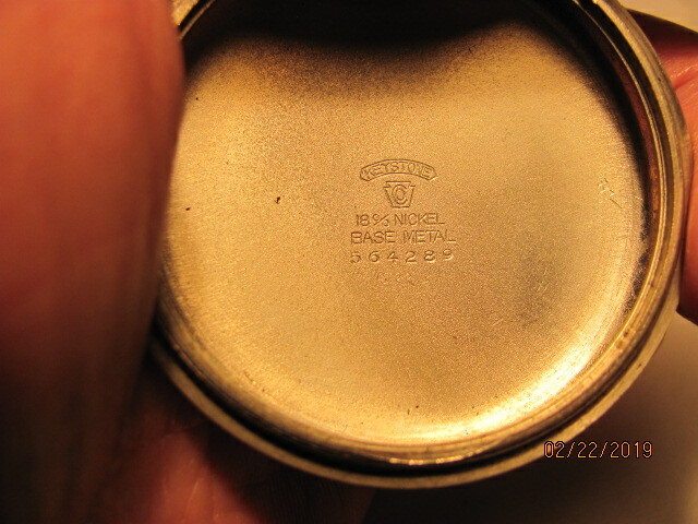 Illinois Private Label OLYMPIA USA on dial and mvt/works fine/17 jl ADJ/LS/exc c