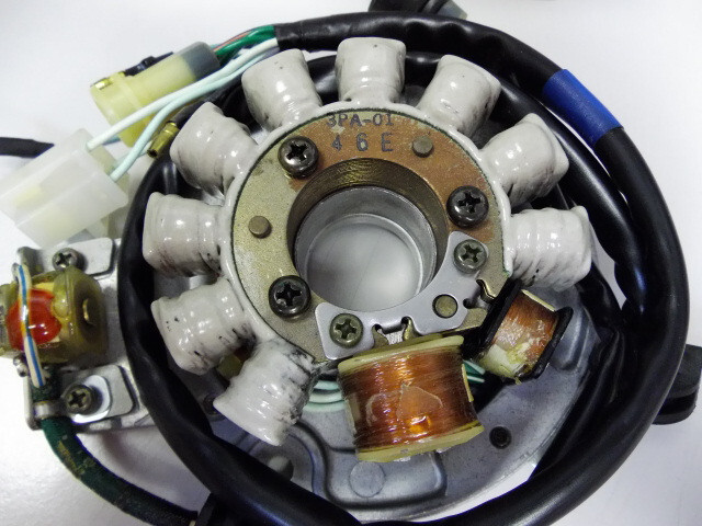 Yamaha TZR125 Magneto Stator Coil 1990-94 NOS TZR Generator