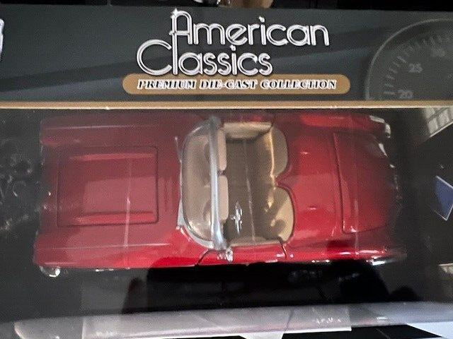 Motormax American Classics Red Chevrolet Corvette Convertible 1959  1/24