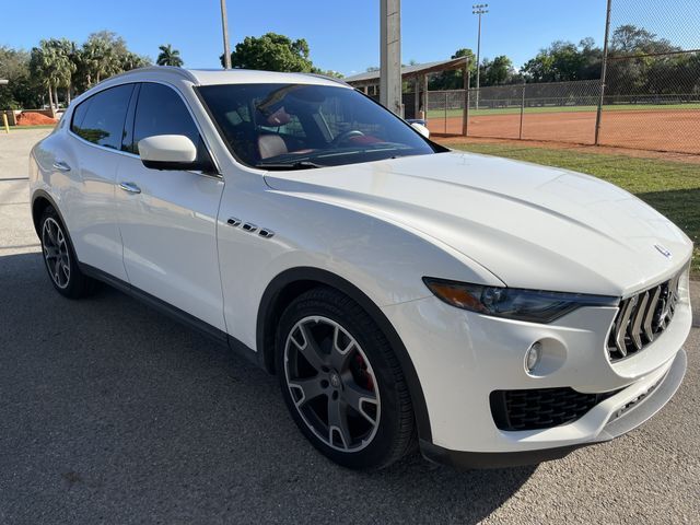 White Maserati Levante with 69600 Miles available now!