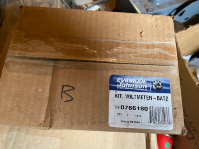NEW OEM Evinrude 0766180 - KIT VOLTMETER-BAT2