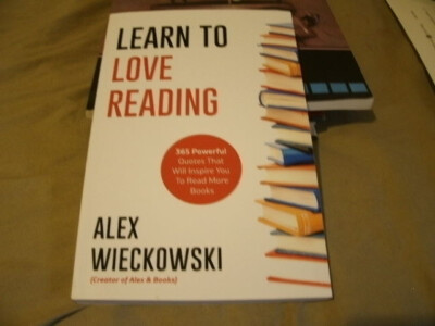 Learn To Love Reading by Alex Wieckowski, Wieckowski, Like New Used, Free shi...