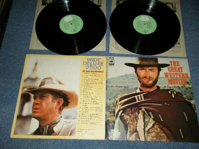 Various CLINT EASTWOOD Japan 1969 SOPG 7~8 2-LP THE GREAT