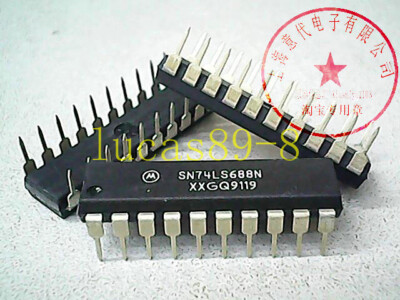 1PCS NEW SN74LS688N 74LS688N MOTOROLA Encapsulation:DIP-20,8-BIT 