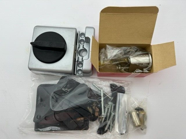 Bks B44450010 Zusatz TÃ¼R Kastenschloss + Aussenschloss Silber Dorn. 45mm